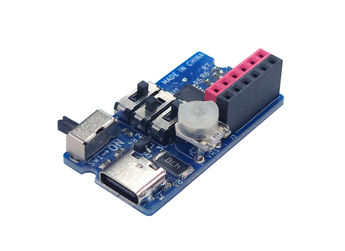 USB電源でLED を色々な パターンで点灯させるための基板 [ AP-182