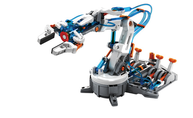 水圧式ロボットアーム 水の力でスムーズな動き！水圧式ロボットアーム | ニュース