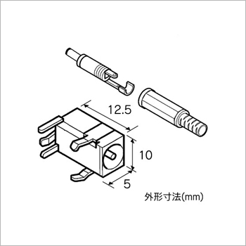 DCジャック＆プラグ（極性統一型3.15V以下用） [ AP-604 ]