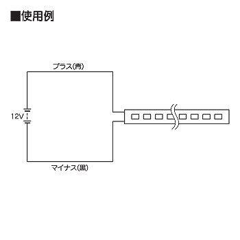 高輝度LEDユニット（青色・18連） [ LK-1BL18-ST ]