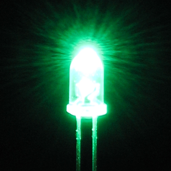 超高輝度LED(緑色・3mm)