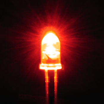 高輝度LED(赤色・3mm)