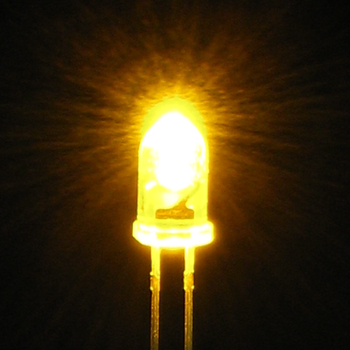 高輝度LED(黄色・3mm)