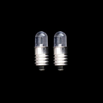 超高輝度電球形LED（青色・8mm・12V用）　2コ入 [ LK-8BL2-12V ]