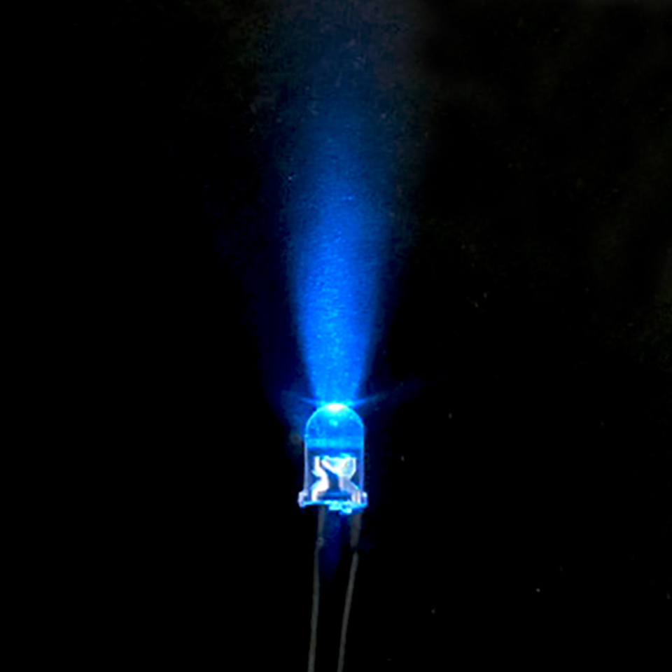 超高輝度コード付LED（青色・5mm） [ LK-5BL-CRL50 ]