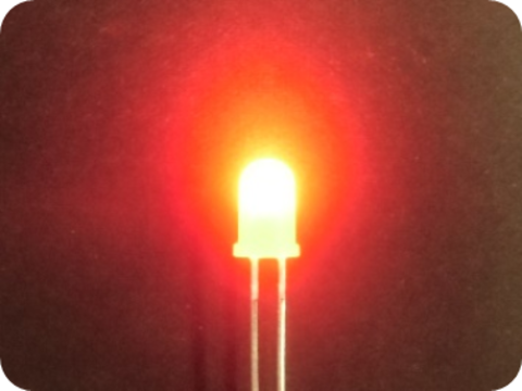 かんたんLEDシリーズ　高輝度LED（赤色・5ｍｍ）
