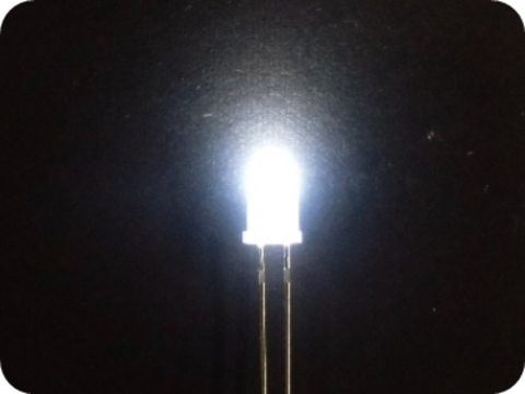 かんたんLEDシリーズ　高輝度LED（白色・5ｍｍ）