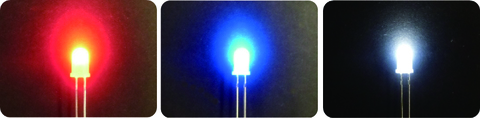 かんたんLEDシリーズ　高輝度LED（ミックス・5ｍｍ）
