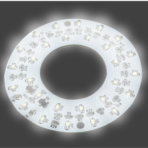ドーナツ形基板のLEDライトキット