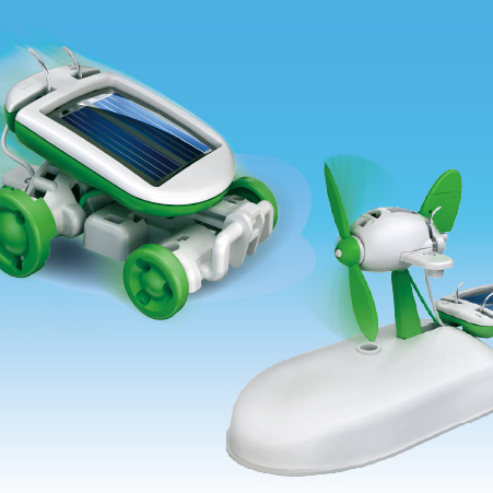 6in1 ソーラー工作キット [ JS-610R ]｜製品情報 | エレキット