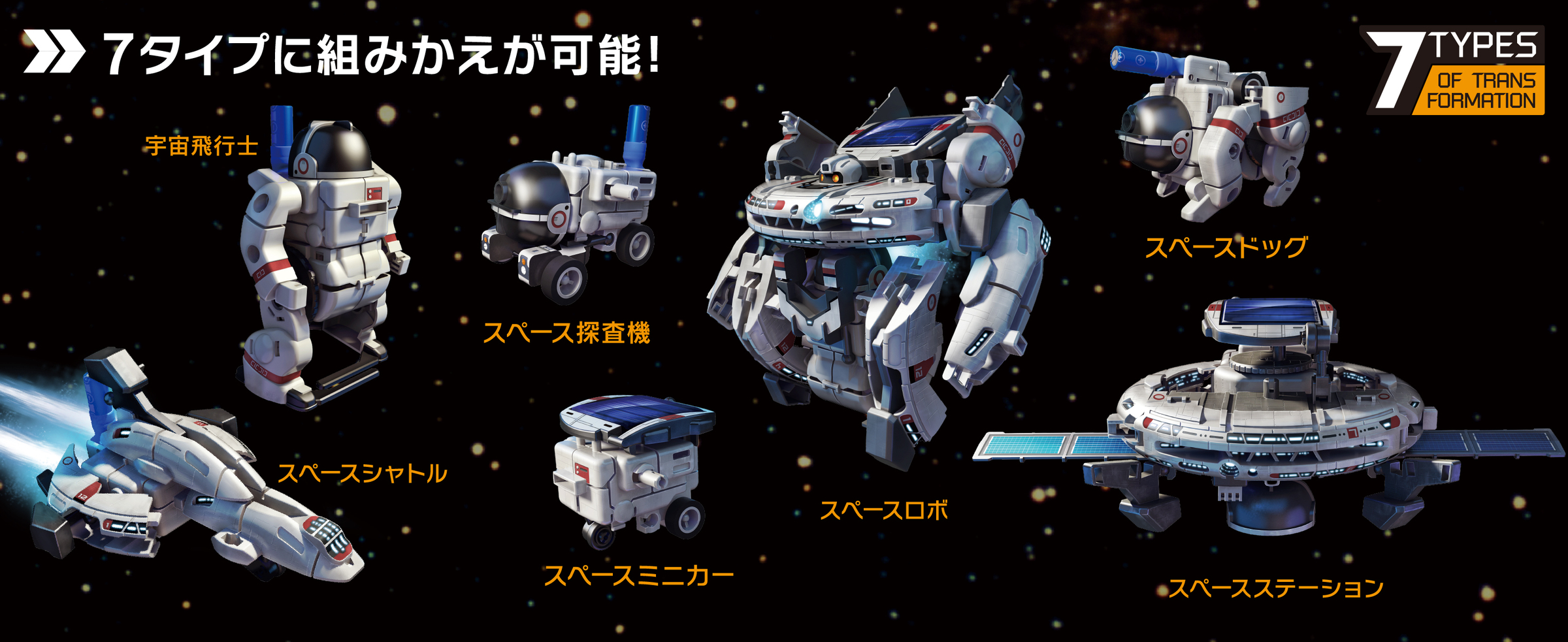 スペースロボ7（セブン） [ JS-6171 ]｜製品情報 | エレキット