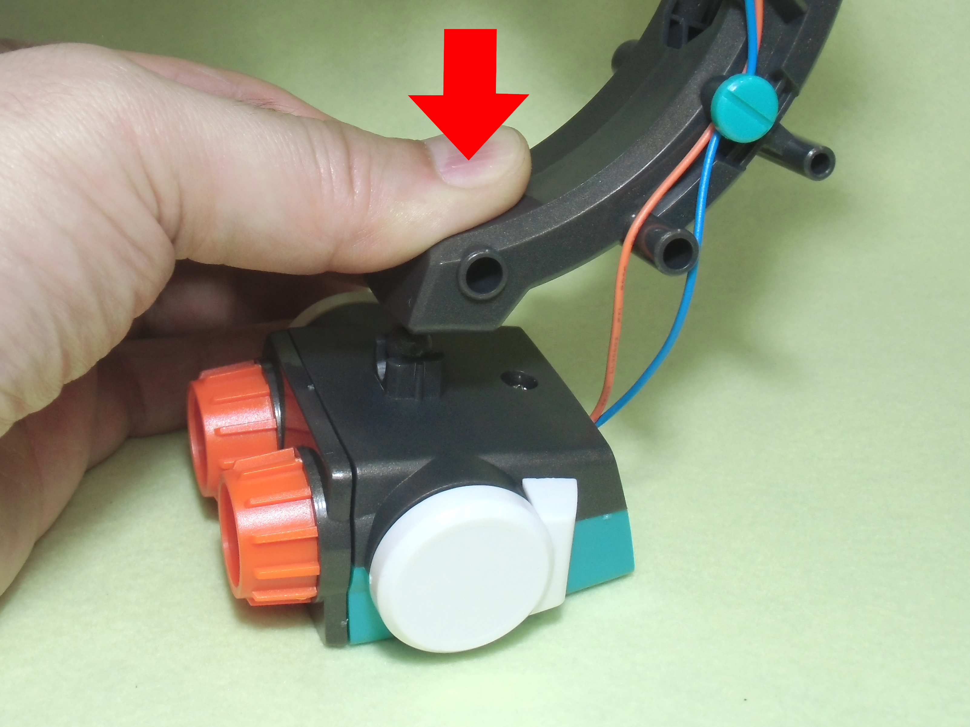 ビットさん(MR-9109)で『あたま』が取り付けにくいのですが