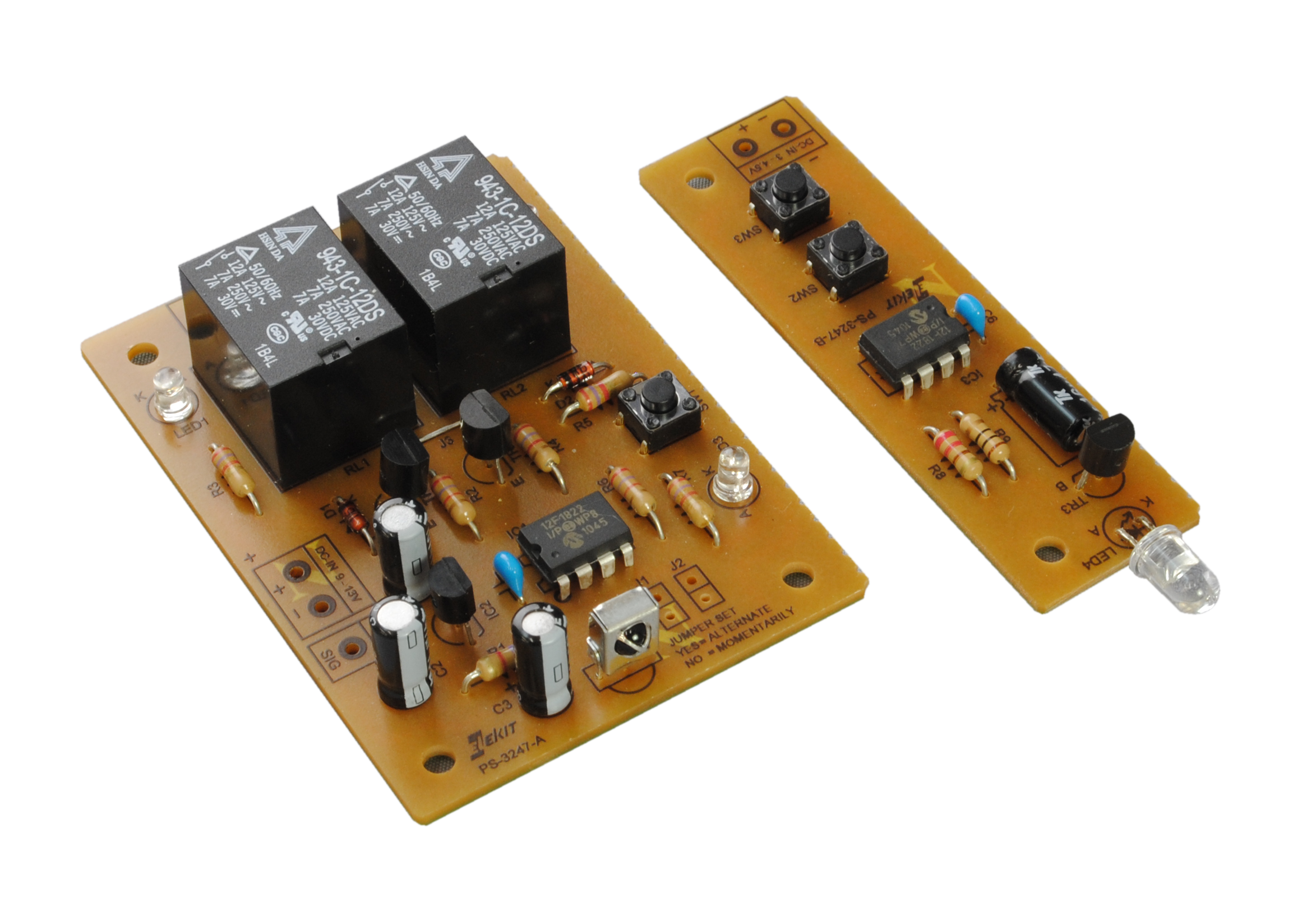 重要なお知らせ】PS-3247 2chリレー付赤外線リモコンのIC不具合